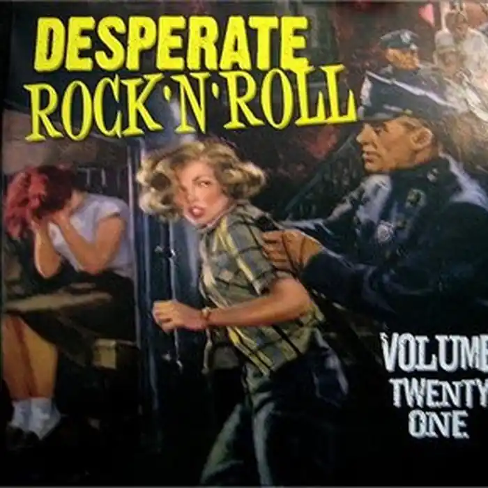 Various – Desperate Rock 'N' Roll Volume Twenty One (VG/VG+) Trusted Brand