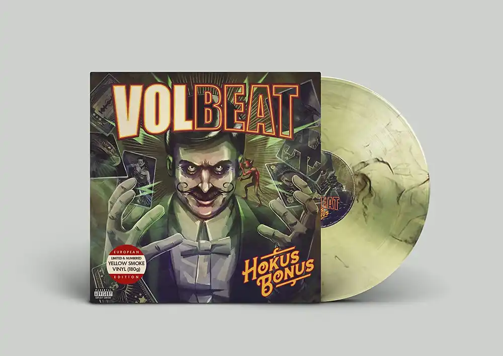 HOKUS BONUS Limited Transparent Yellow With Black Smoke Vinyl LP Special Discount