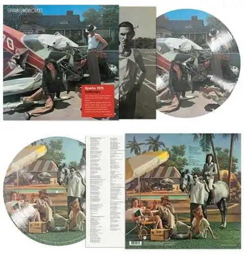 Sparks - Indiscreet: 50th Anniversary - Limited Picture Disc (Vinyl)– Josey Records Crafted
