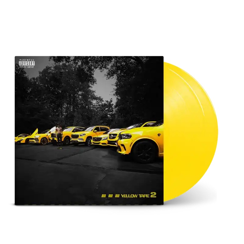 Authentic KEY GLOCK YELLOW TAPE 2 (CANARY YELLOW) - LP