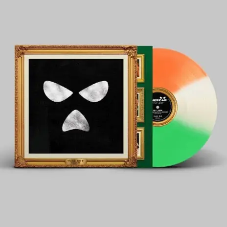 Brand New KNEECAP FINE ART (TRI-COLORED - GREEN/WHITE/ORANGE) - LP