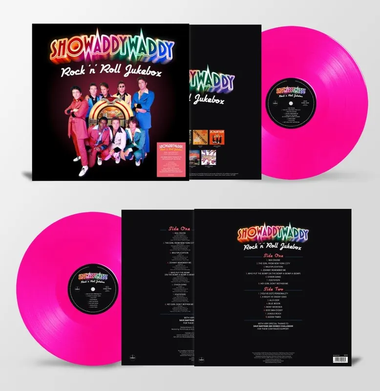 ROCK 'N' ROLL JUKEBOX Limited Pink 180gram Heavyweight Vinyl LP Clearance