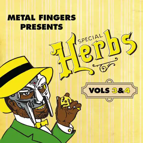 Modern MF Doom - Metal Fingers Presents: Special Herbs Vol. 3 & 4 - Yellow (V– Josey Records