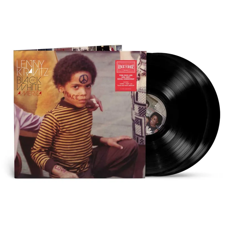Special Offer KRAVITZ,LENNY BLACK & WHITE AMERICA (ROCKTOBER 2025 BRICK & MORTAR EXCLUSIVE) - LP