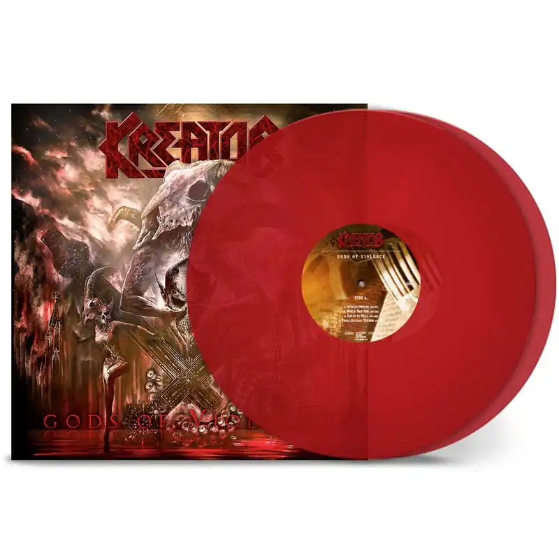 KREATOR GODS OF VIOLENCE (INDIE EXCLUSIVE RED) - LP Brand New