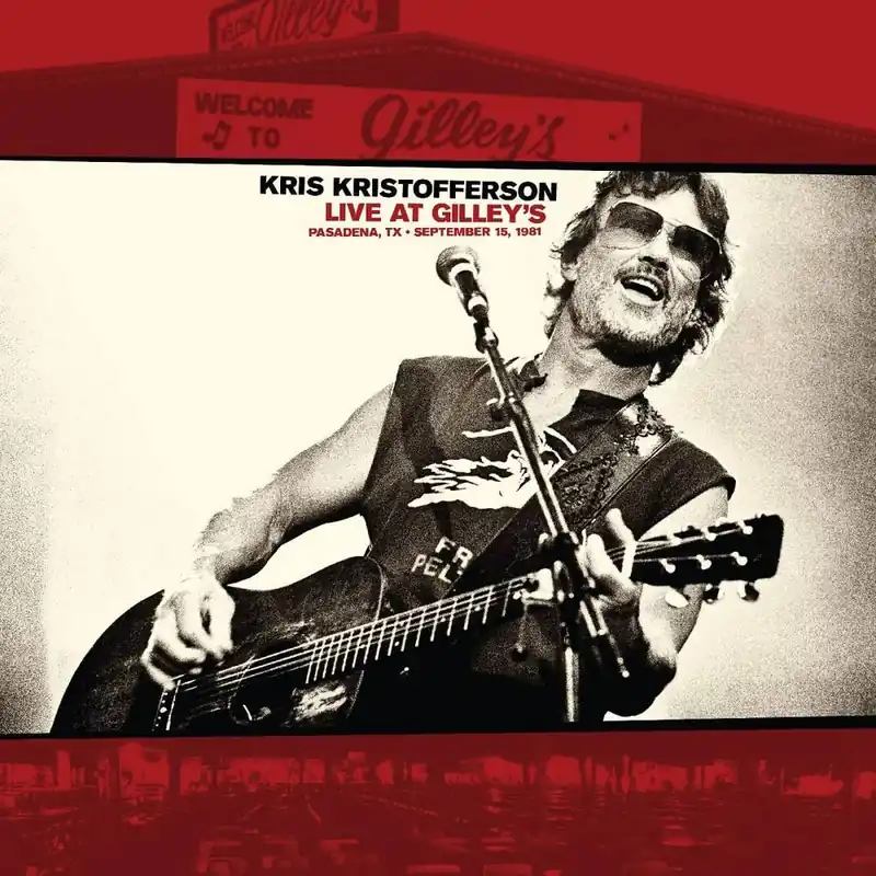 Super Sale KRISTOFFERSON,KRIS LIVE AT GILLEYS: PASADENA, TX: SEPTEMBER 15 1981 (WHITE MARBLED VINYL) - LP
