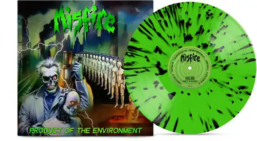 Misfire - Product of the Environment - Black/Green (Vinyl)– Josey Records Hassle-Free Returns