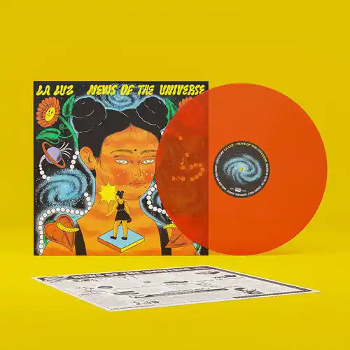 LA LUZ NEWS OF THE UNIVERSE (ORANGE CRUSH LUZER EDITION) - LP Genuine