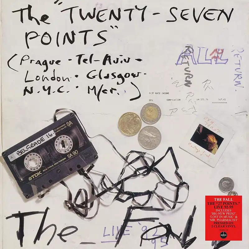 THE TWENTY-SEVEN POINTS Live 92-95 Limited Gatefold Clear 2LP Set Editor’s Pick