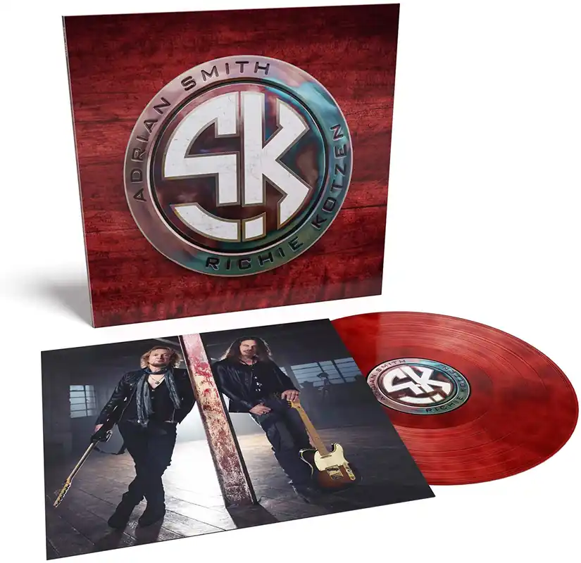 Smith/Kotzen Limited Red/Black Smoke Vinyl LP Worldwide Shipping