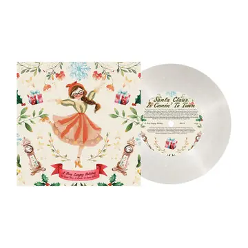 LAUFEY VERY LAUFEY HOLIDAY: SANTA CLAUS IS COMIN? TO TOWN EDITION (SNOW GLOBE GLITTER) - 7" Original