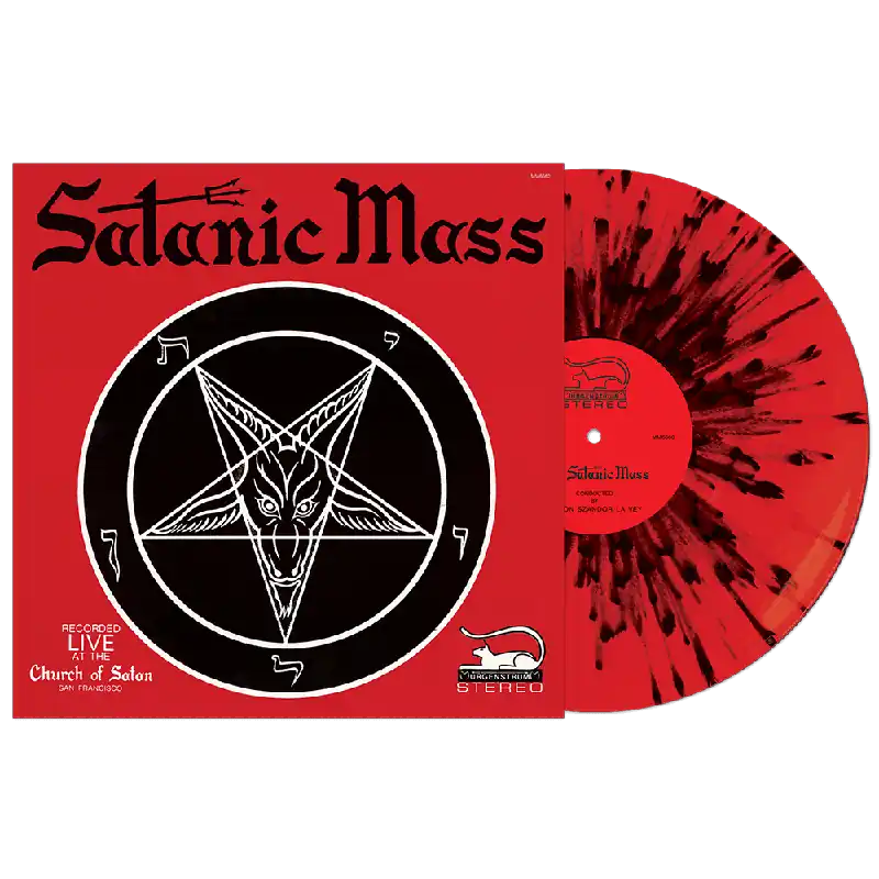 LAVEY,ANTON SATANIC MASS (RED/BLACK SPLATTER) - LP Flash Sale