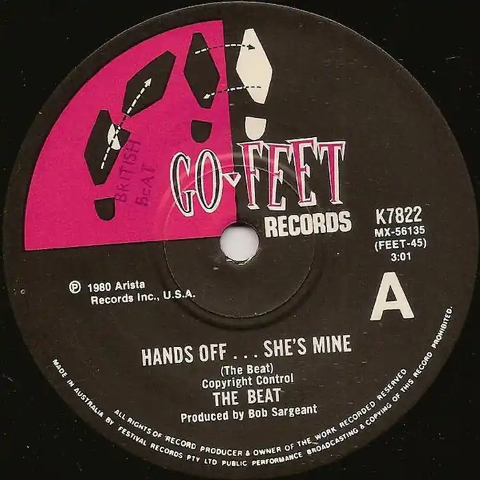 The Beat – Hands Off ... She's Mine (VG+/Generic) Reduced Price
