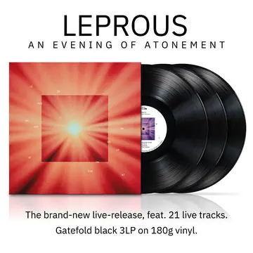 LEPROUS EVENING OF ATONEMENT (3LP) - LP One Day Deal