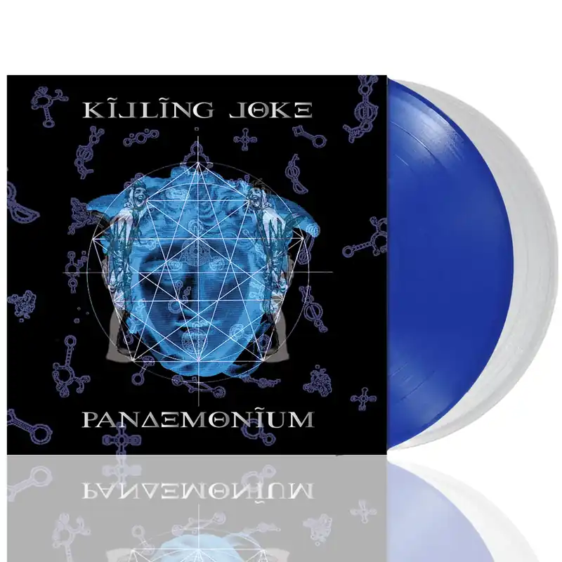 PANDEMONIUM Limited Transparent Blue/Clear Vinyl 2LP Set Cheap