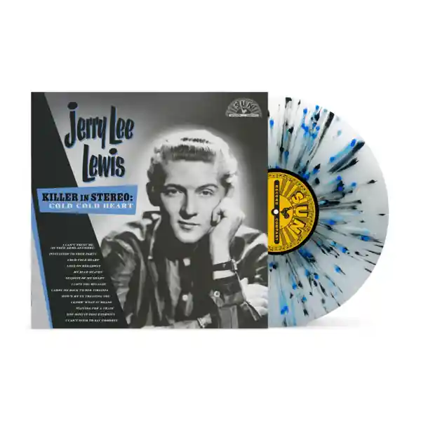 Hot Picks LEWIS,JERRY LEE KILLER IN STEREO: COLD COLD HEART (BLUE AND GRAY SPLATTER VINYL) - LP