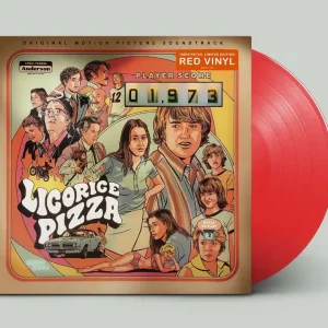 Authentic LICORICE PIZZAO.S.T. (RED VINYL) - LP