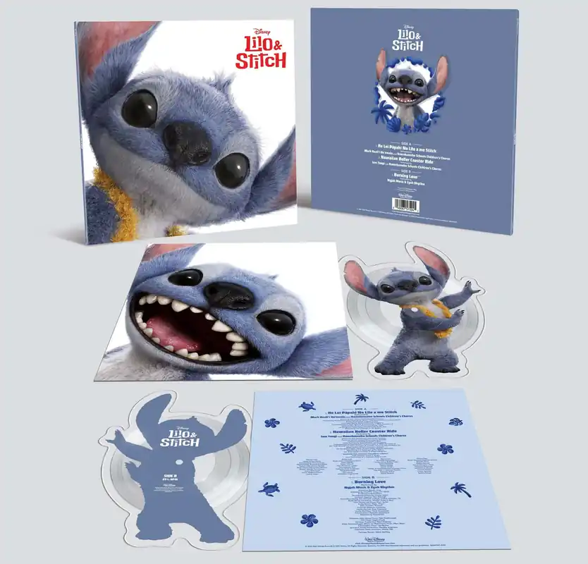 LILO & STITCH / VARIOUS LIVE ACTION OST (10 INCH SHAPED PICT) - LP Limited Time