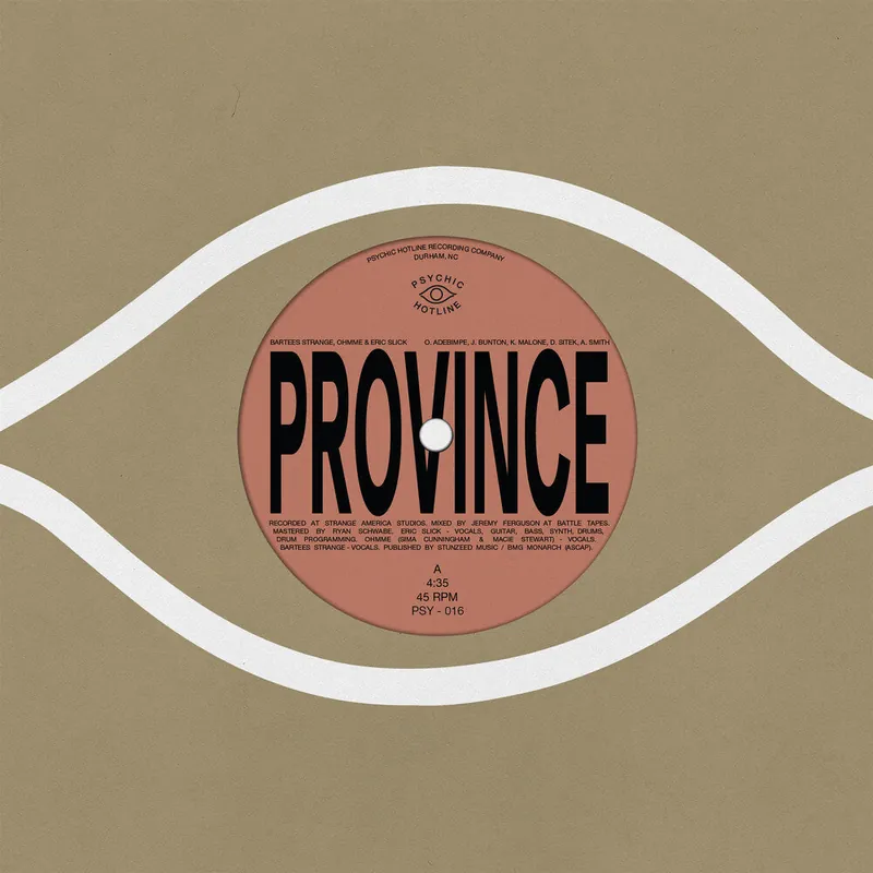 Bartees Strange / Eric Ohmme Slick / Anjimile - Province / Ever New (L– Josey Records Discount
