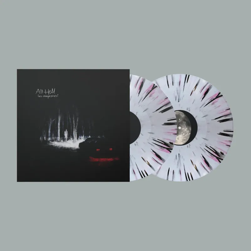 LOS CAMPESINOS ALL HELL (LUNAR RAYS VINYL) - LP Limited Offer
