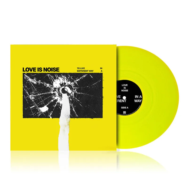 LOVE IS NOISE TO LIVE IN A DIFFERENT WAY (NEON YELLOW) - LP Bulk Order