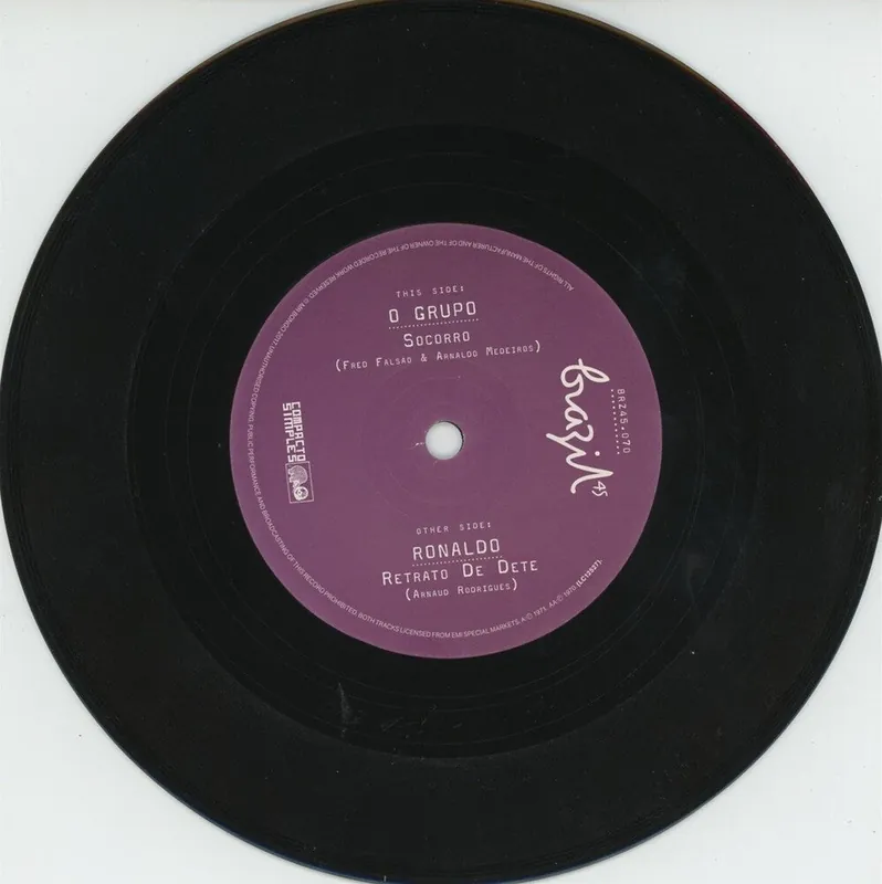 Premium O Grupo / Ronaldo - Socorro / Retrato De Dete (LP)– Josey Records