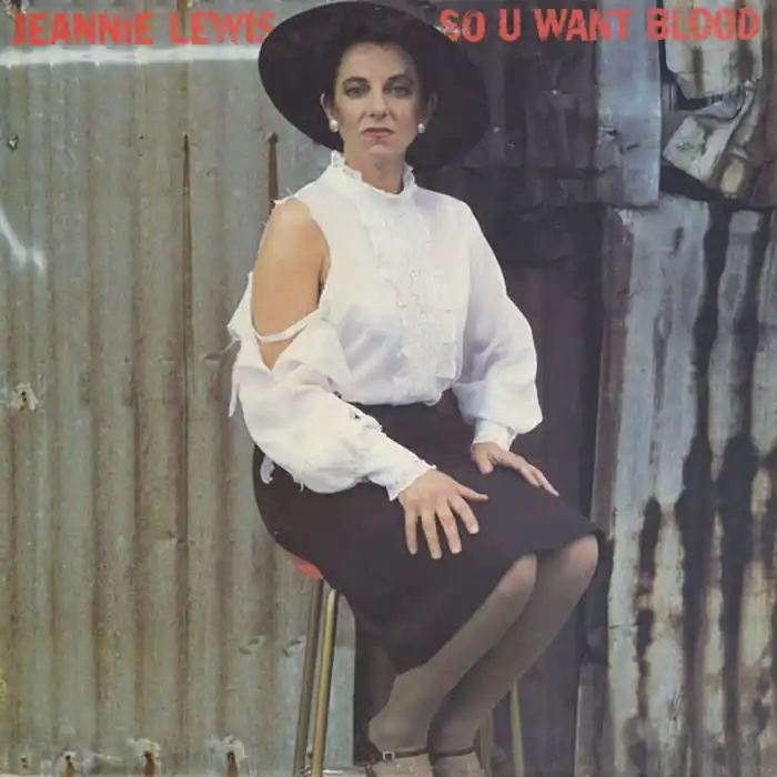 Hot Picks Jeannie Lewis – So U Want Blood (VG+/VG+)