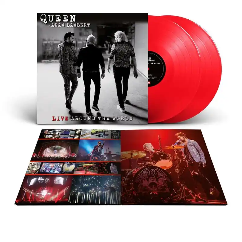 Limited Time Live Around The World Limited Gatefold Red Heavyweight Vinyl 2LP Set