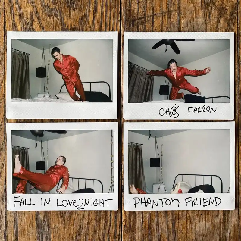 Super Sale Chris Farren - Fall In Love2night / Phantom Friend (Colored Vinyl) (Wh– Josey Records