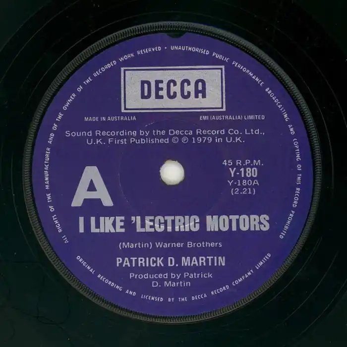 Time-Limited Patrick D. Martin – I Like 'Lectric Motors (E/Generic)