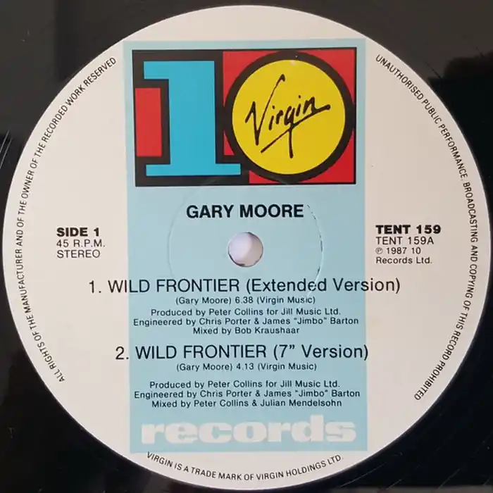 Gary Moore – Wild Frontier (E/E) Buy Today