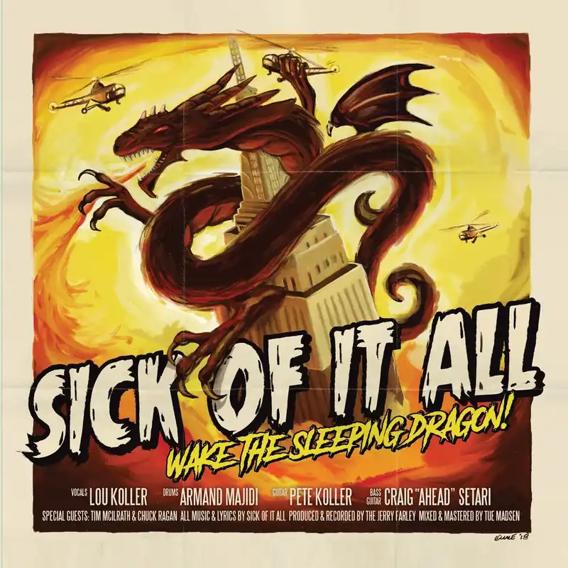 Sick Of It All - Wake The Sleeping Dragon! (LP)– Josey Records Cheap