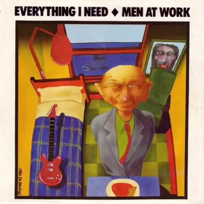 Men At Work – Everything I Need (VG+/VG+) New Arrival