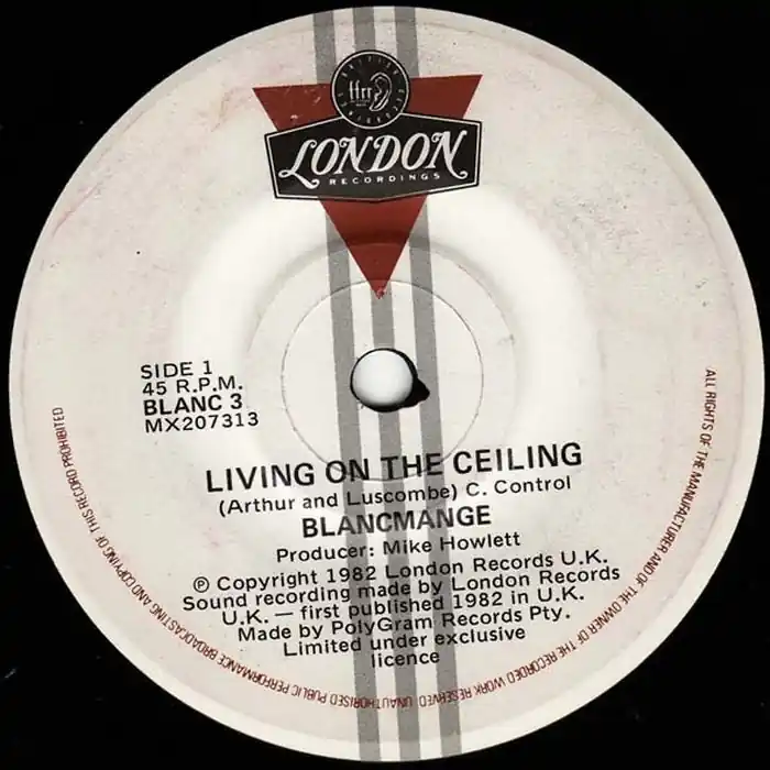 Blancmange – Living On The Ceiling (VG+/Generic) Fresh Stock