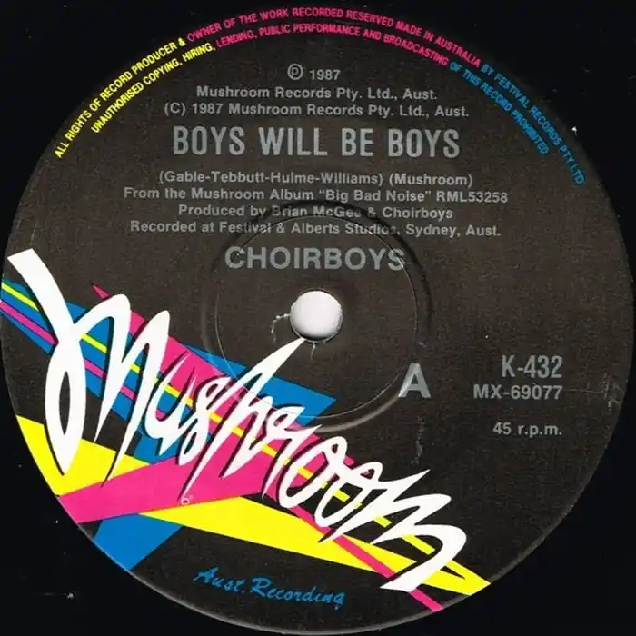 Choirboys – Boys Will Be Boys (E/Generic) Certified