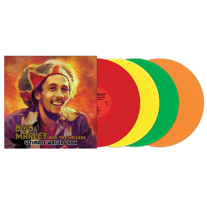 MARLEY,BOB & THE WAILERS ULTIMATE WAILERS BOX (4LP BOX - COLORED VINYL) - LP Save Now