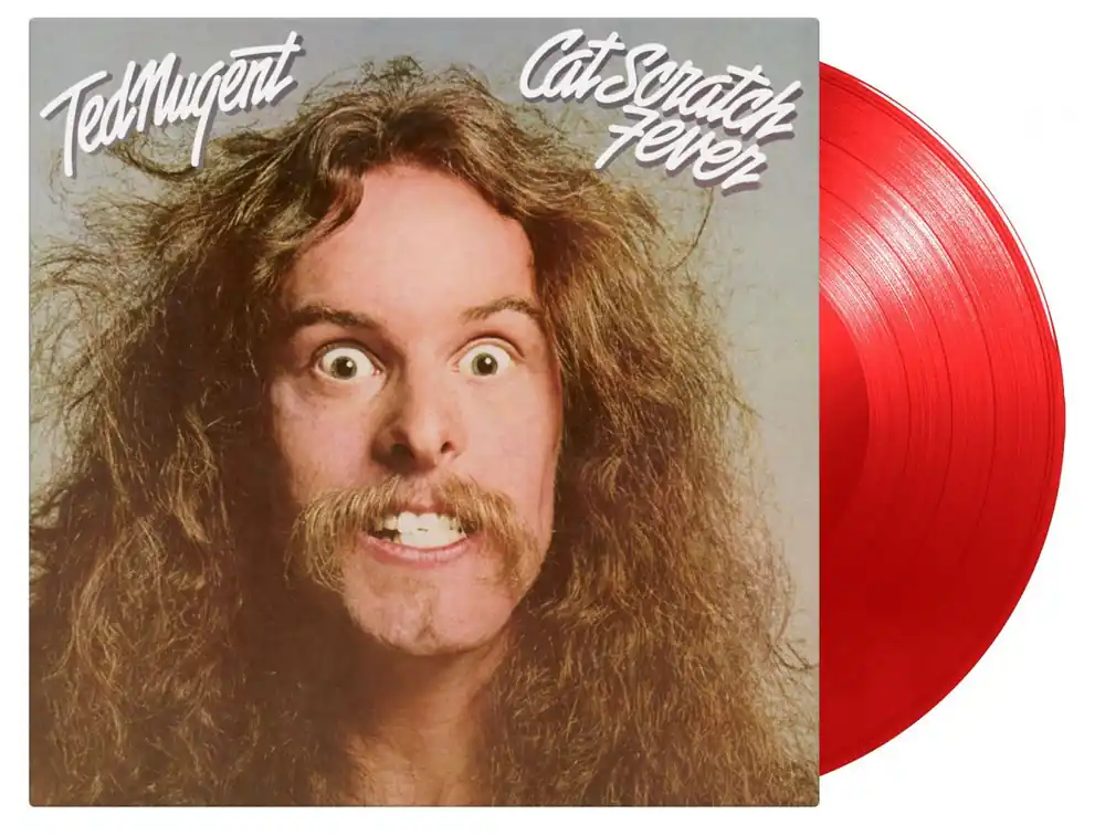 Big Sale CAT SCRATCH FEVER Limited Numbered Transparent Red 180gram Vinyl LP