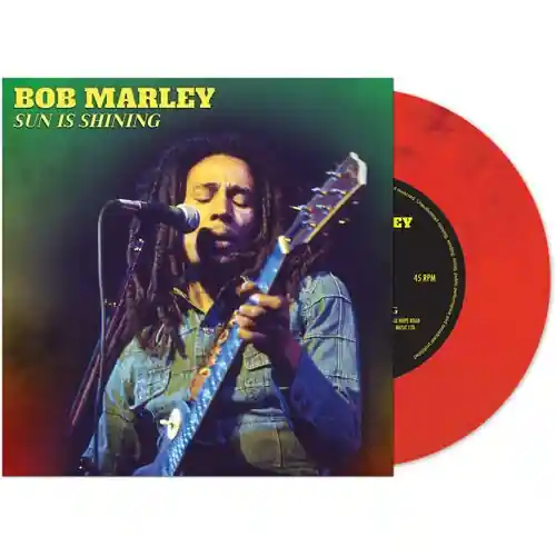 MARLEY,BOB SUN IS SHINING (RED MARBLE) - 7" Crafted