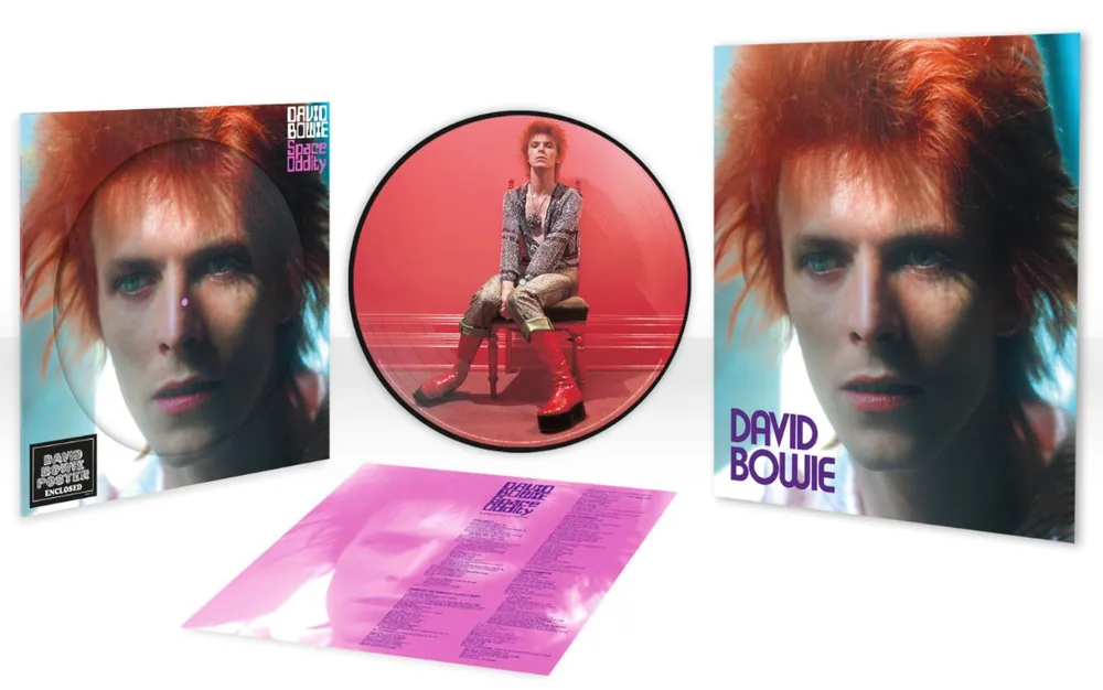 SPACE ODDITY LIMITED EDITION 1972 PICTURE DISC Vinyl LP While Supplies Last