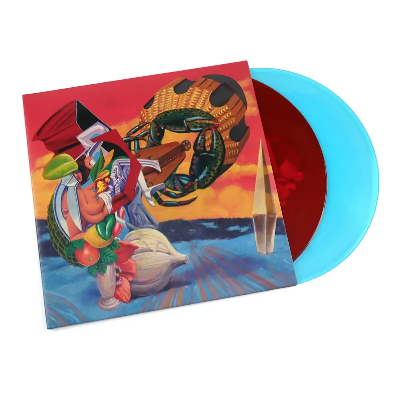 MARS VOLTA OCTAHEDRON (RED/CURACAO BLUE) - LP Top Pick