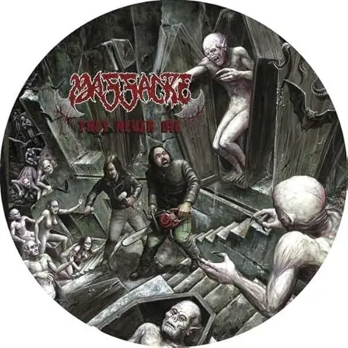 Budget MASSACRE THEY NEVER DIE (PICTURE DISC) - 7"