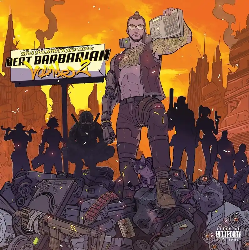 Authentic Navi the North - Navi The North Presents Beat Barbarian Volume 2 (LP)– Josey Records