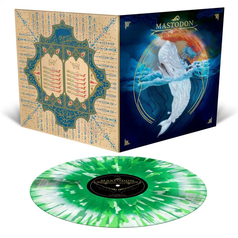 MASTODON LEVIATHAN (GREEN/WHITE MERGE) - LP Instant Buy