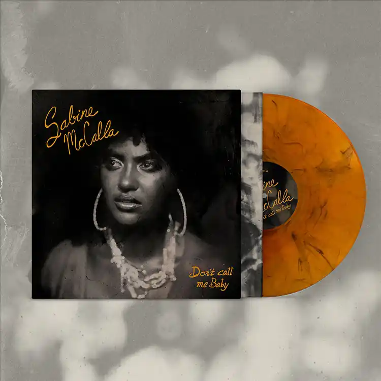 Holiday Sale MCCALLA,SABINE DON'T CALL ME BABY (ORANGE & BLACK MARBLE) - LP