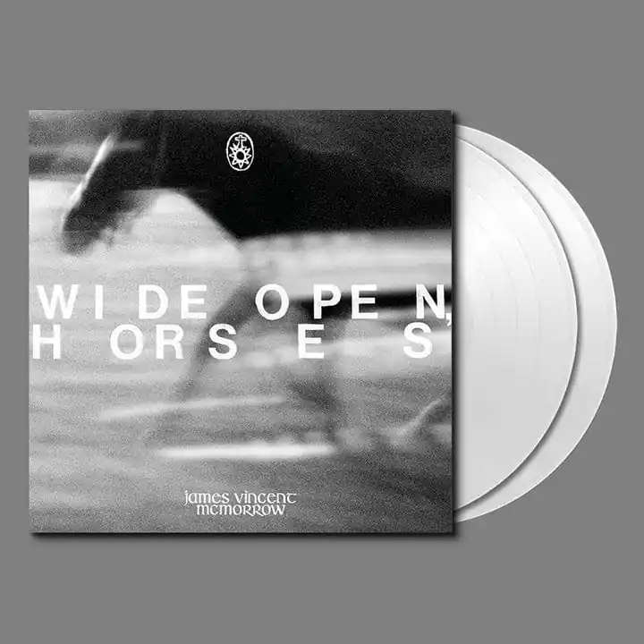 Save Now MCMORROW,JAMES VINCENT WIDE OPEN HORSES (WHITE VINYL 180 GRAM) - LP