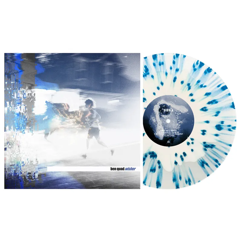 Ben Quad - Wisher [LP - Bone in Clear w/ Blue Splatter] Big Sale