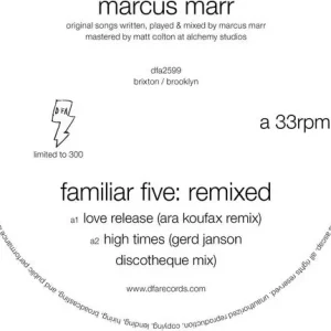 Wholesale Marcus Marr - Familiar Five: Remixed (LP)– Josey Records