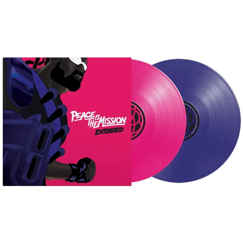 Next Day Delivery Major Lazer - Peace Is The Mission (Extended) [2xLP - Pink/Blue]