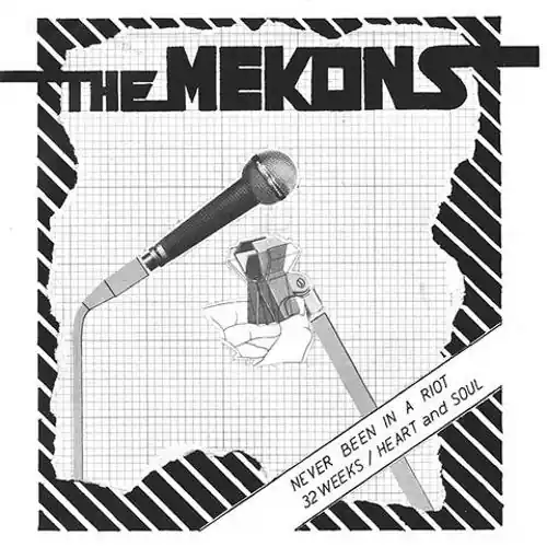 MEKONS NEVER BEEN IN A RIOT (COLORED VINYL) (L - 7" Direct From Factory