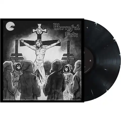 MERCYFUL FATE MERCYFUL FATE (BLACK W/WHITE SPLATTER) - LP Price Cut